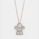 COLLAR NIÑO ORO BLANCO